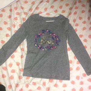1 Sweater(medium) 1 Croptop(small) 2 girls shirts